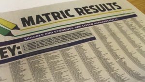 Matric results