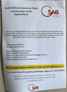 SAB: DynamX Trainee Programme 2024-2025