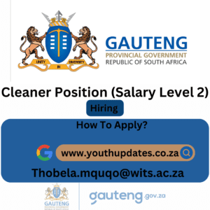 Cleaner Position (Salary Level 2)