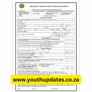 Join the Force: SAPS Preliminary Trainee Application (2024/2025)