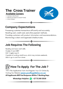 The Cross Trainer Vacancies 2024
