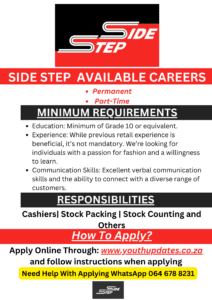 side step vacancies