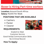 Boxer Superstore December Jobs 2024-2025