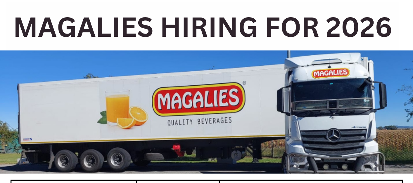 Magalies Citrus Vacancies 2026: Drivers, Security Guards and General Workers